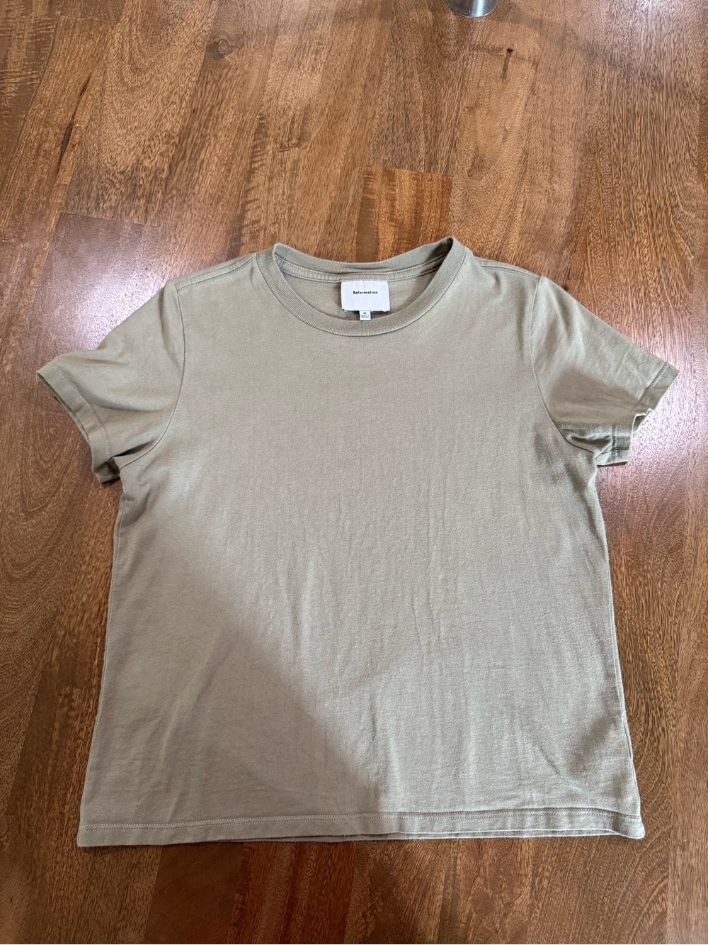 Reformation Organic Cotton Box Cut Tee